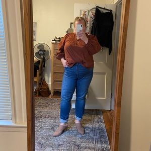 Madewell high rise slim Boyfriend Jean